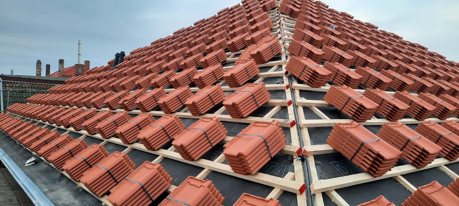 Dach Mit Zigeln Header